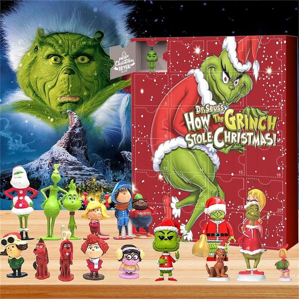 2024 Adventskalender Julkalender Blind Box 24-dagers Nedtellingskalender Blind Box Stitch B Stitch B