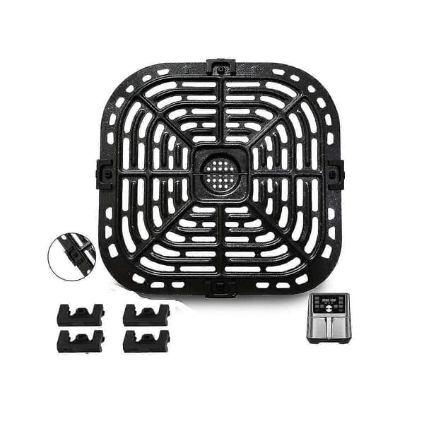 Grillplate for Instant Vortex Plus 6QT Air Fryers, Upgraded Square Grill Pan