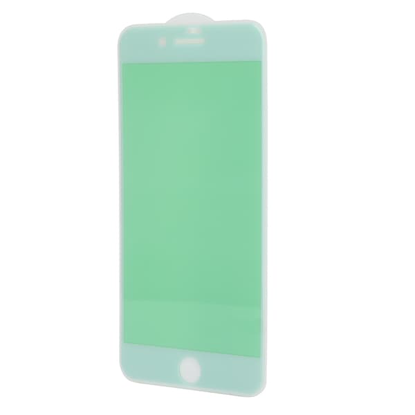 Mobile Phone Tempered Glass Screen Protector Green Light Eye Protection Film for iPhone 7P White Edge
