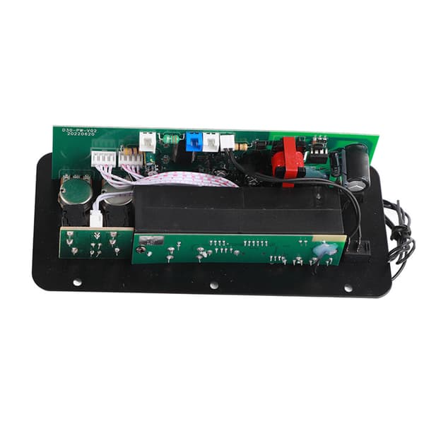 10 inch Bluetooth Stereo Subwoofer Amplifier Board Dual Microphone Inputs 220V for Home Theater System DIY Speakers
