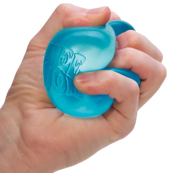 Schylling NeeDoh Nice Cube - Sensorisk klemmeleke med super solid klemme rosa
