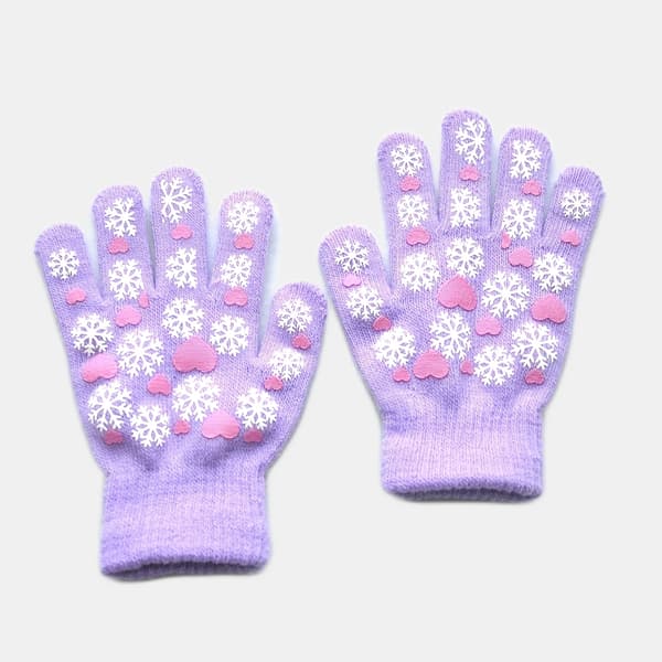 Unisexhandsker til unge, velegnet til alderen 5-11 [DB] Sort Black 1 Pair