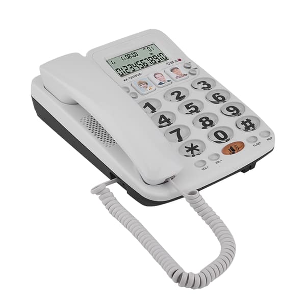 Højttalertelefon med nummerpræsentation til hjem/kontor med fastnettelefon