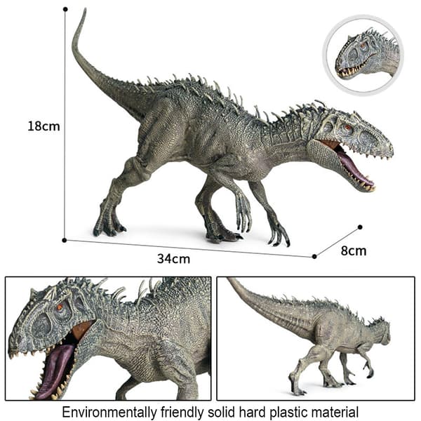 Dinosaur Action Figur Åben Mund Plastmodel Legetøj Gave til Børn