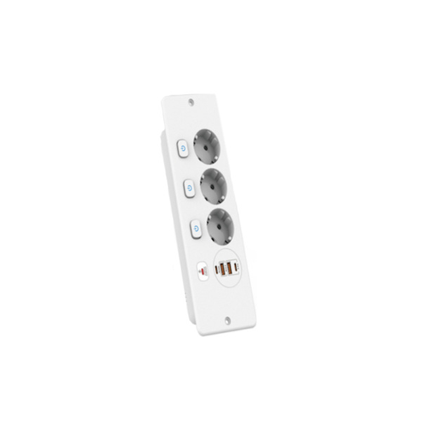 European Standard Built-in Socket White