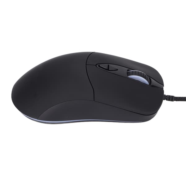 Mouse RGB Light USB 7200DPI 10 Lights Comfortable Grip Good Gaming Experience Wired Gaming Mouse Black