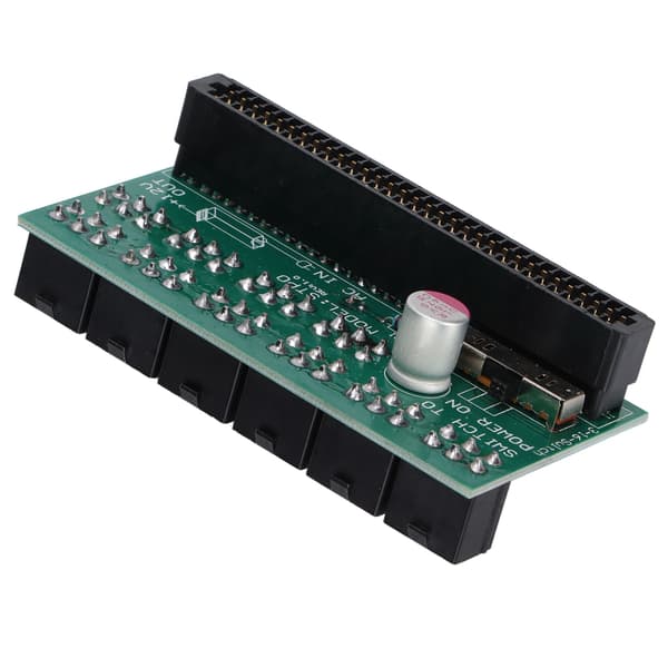 Server Power Conversion Board 10 Pcs 6Pin Graphics Card 12V Power Supply Adapter Connection Board