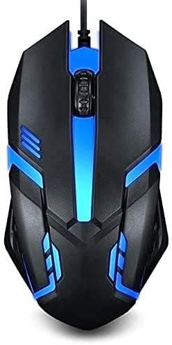 Gaming Mouse, Plug and Play for Instant Connection, Adjustable DPI up to 1200 DPI for Personalized Sensitivity, Ergonomic Design for Long-lasting Gaming