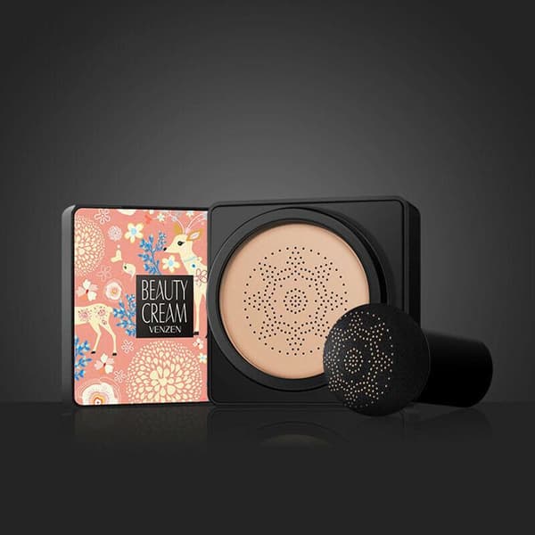 Skjønnhetskrem Kosmetikk Luftpute Svamphode CC Concealer Fuktighetsgivende Sminke BB Cream natural