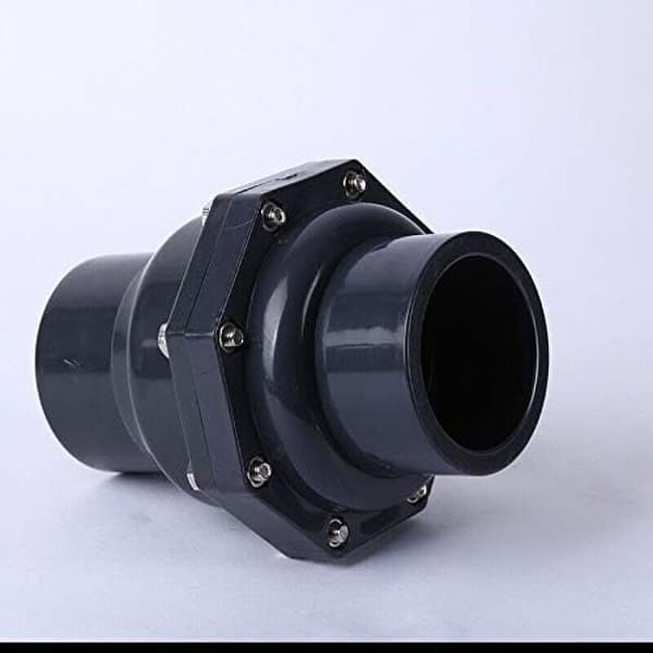 Universal Vertical Horizontal Check Valve for Plumbing, Drain Check Valve with Internal Diameter Compatibility, PVC Check Valve