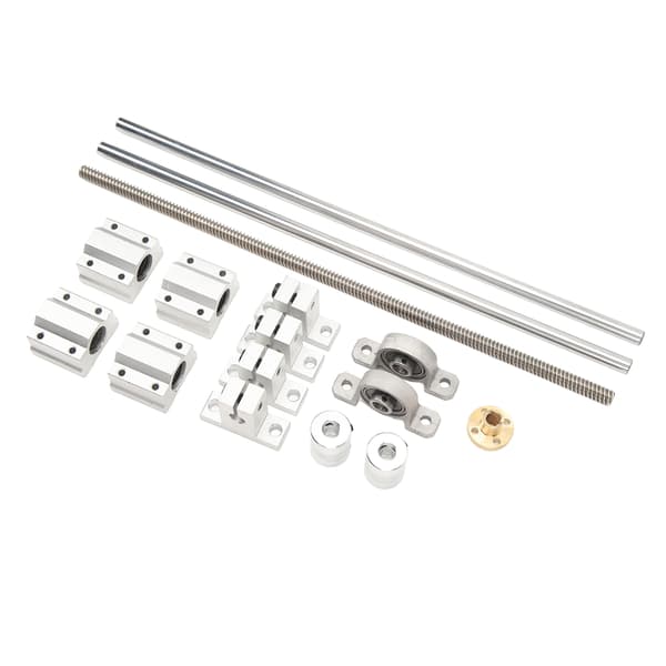 Linear Motion Rod Shaft Guide Shaft Support SC8UU Slide Block KP08 Bearing Block 3D Printer Engraving Machine 8 350