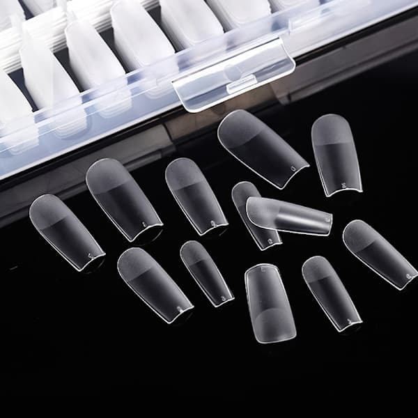 240 stk Gel X Negletupper Press on Forlengelse Akryl Full Dekning 2