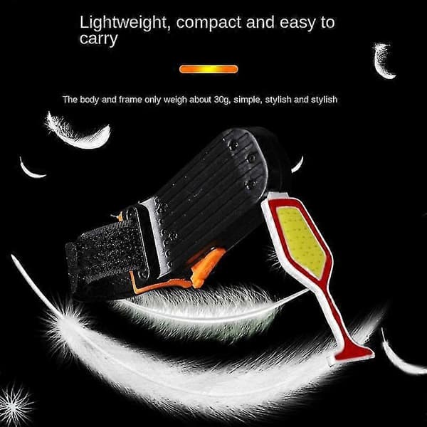 Sykkellys sykkel LED USB-lading kreativt COB baklys
