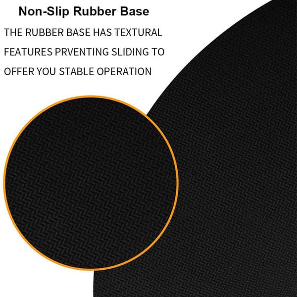 Non-slip PU Base Mouse Pad, Washable Design, Reinforced Edges, Smooth Lycra Surface, Premium Sponge