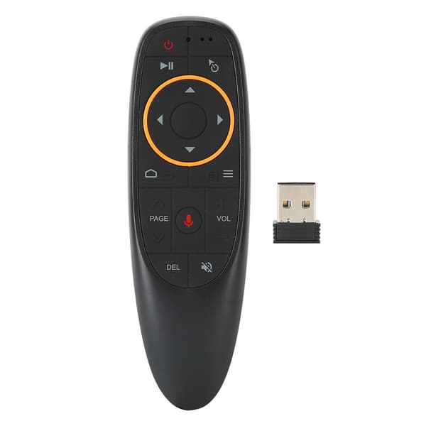 G10 Black Voice Remote Control 2.4G Air Mouse Mini Wireless Keyboard with Gyroscope