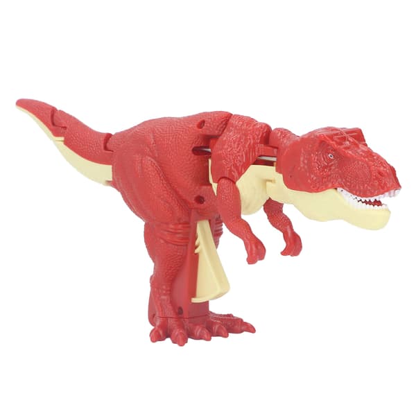 Funny Press-Dinosaur Toy Interactive Musical Shaking Head Electronic Realistic Dinosaur Toy Red