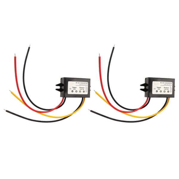 DC til DC-konverter 18-40V til 12V 3A 36W IP68 Vandtæt Universal Bil Buck Regulator Modul