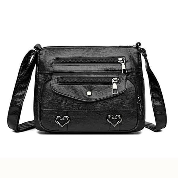 Dame Crossbody Taske Tote Håndtaske SORT