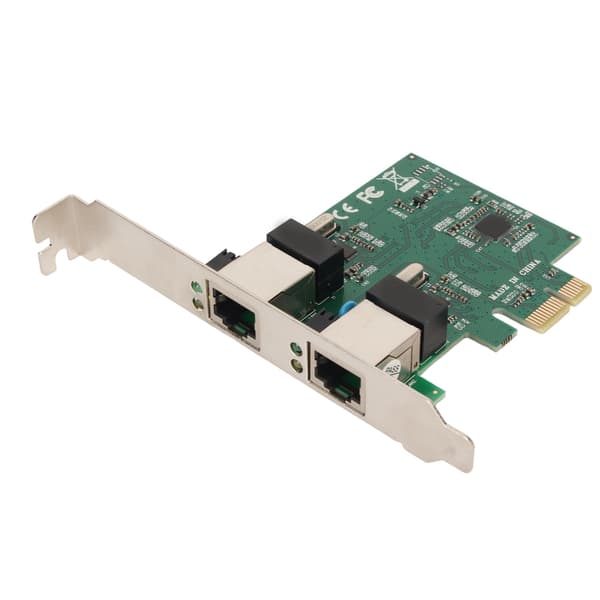 Dual Port PCIe Network Card RJ45 Port RTL8111H Chip Ethernet Network Card Gigabit NIC for Windows for Linux