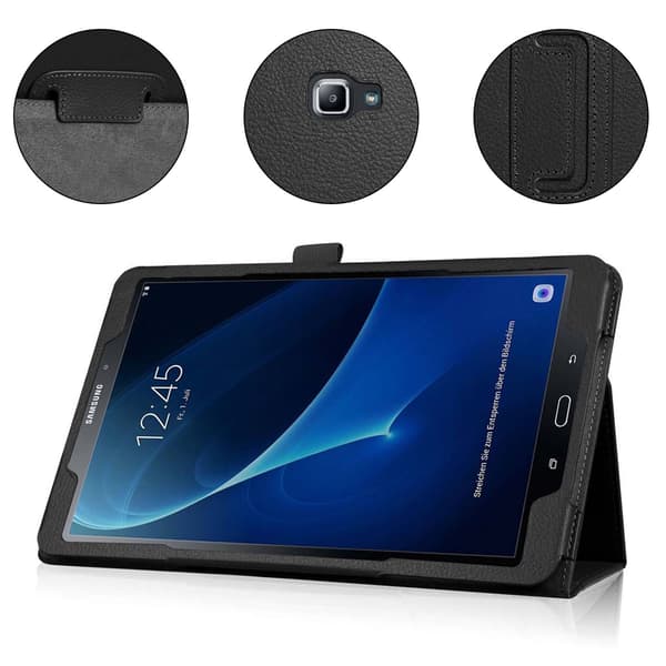 Tabletfodral Læder Bogstativ Ståfodral (Galaxy Tab A 10.1 (2016) T580«P580«T585«P585)