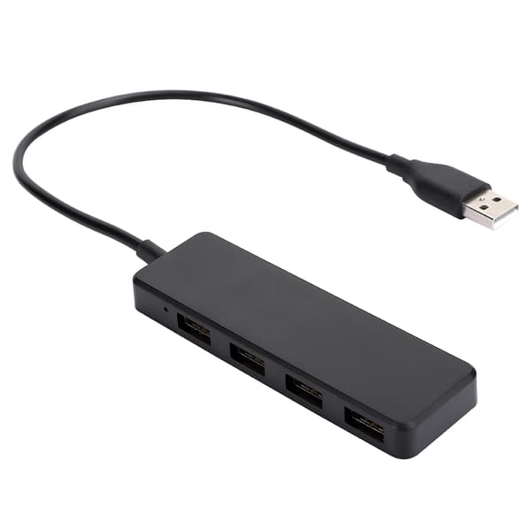 High-Speed USB 3.0 4-Port Ultra-Thin Portable Splitter