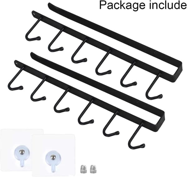 2-pack Koppar, Muggar, Glas, Organizer, Krok, Köksredskap, La