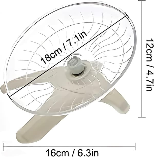 Small Pet Toy Wheel - PVC, Reusable, Durable - for Pets