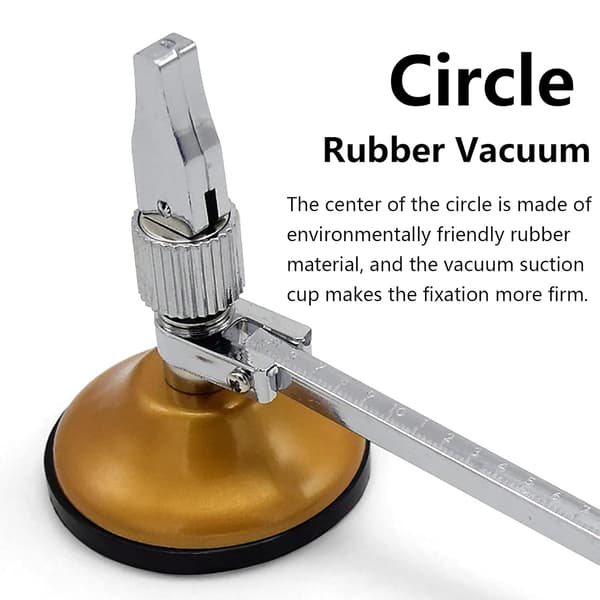 Glass Hole Cutter 600mm Circle Glass Cutter Compass Cutter for Cutting Circles Adjustable with Scale Diamond Glass Cutter Tool Set