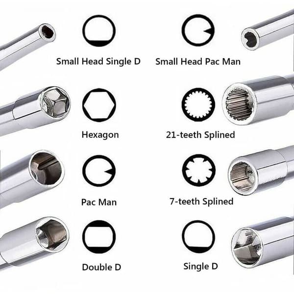 8-pack Various Carburetor Screwdrivers, Carburetor Adjustment Tool Set Carburetor Adjustment for 2-Stroke Engines