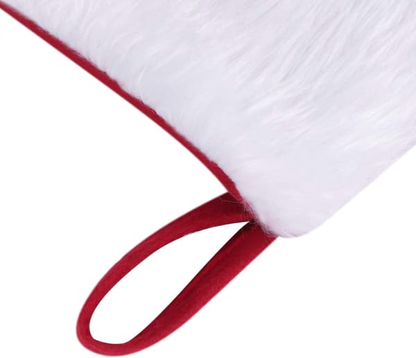 Julstrumpa Hängande Fylld Julstövel 3D Hundtassmönster