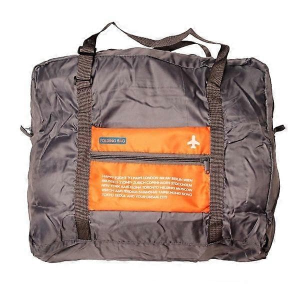Sammenfoldelig Duffelbag med Opbevaringstaske - Orange Orange