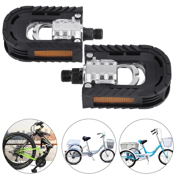 1 Pair Foldable Lightweight Road Bike Pedals Bicycle Replacement Part Accessory