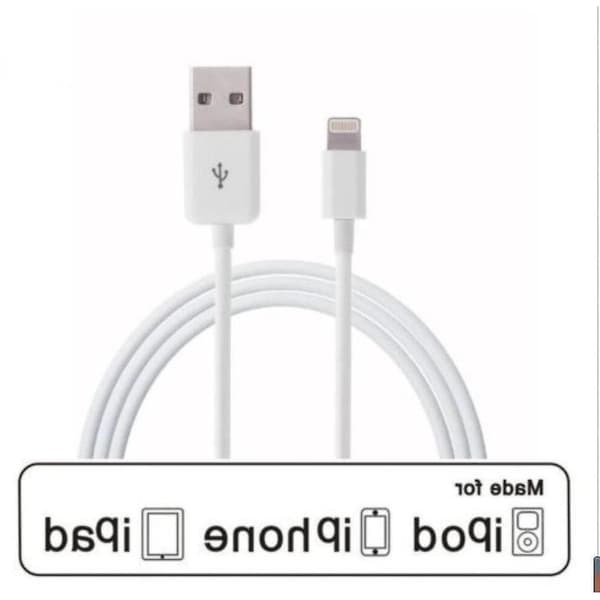 3-pak iPhone-opladerkabel 1M, hurtigopladende Lightning-kabel