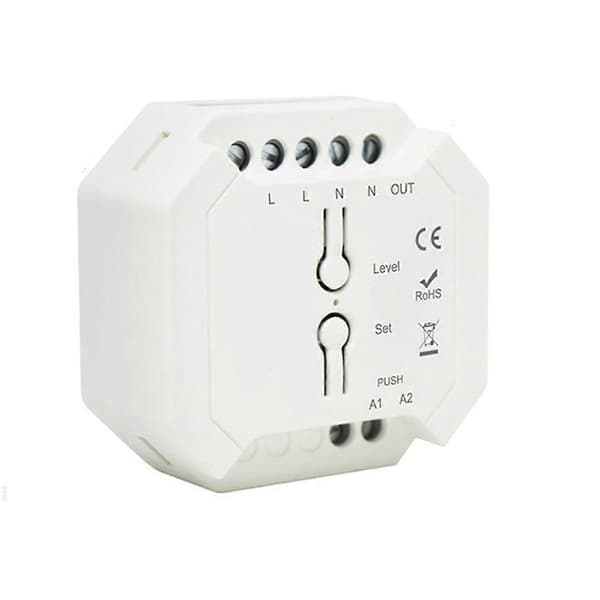 Tuya ZigBee Triac Dimmer LED-controller Smart Dimmer til dæmpbare LED-pærer Understøtter Smart APP RF-fjernbetjening A