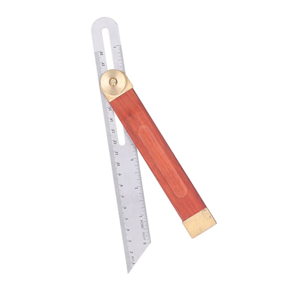 Woodworking Angle, Movable 9 Inch, Sliding T, Carpentry, Adjustable Angle, Ruler, Measuring Tool