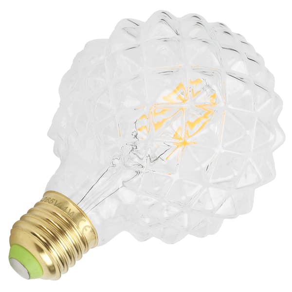 G95 Retro Bulb E27 Unique Shape Vintage Filament Lamp 4W 220V 360lm Warm Light Transparent
