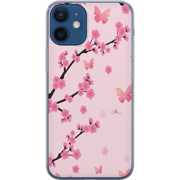 Kompatibelt mobildeksel til Apple iPhone 12 Blomster