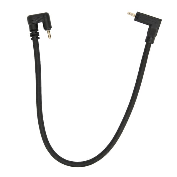 USB-C Forlængerkabel 10 Gbps 4K 60Hz 90 Grader Højre USB Han til Han Forlængerdatakabel 0,3m/1,0ft