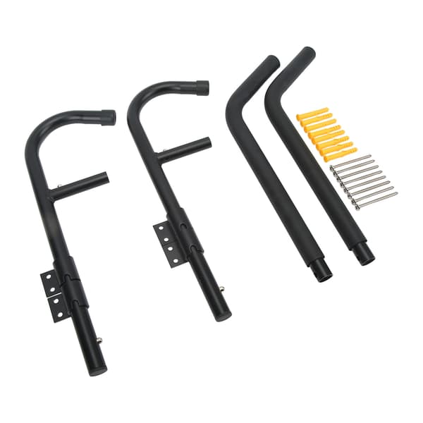 Kayak Storage Rack Foldable Rotatable 90 Degree Surfboard Wall Mount Hanger for Garage Shed