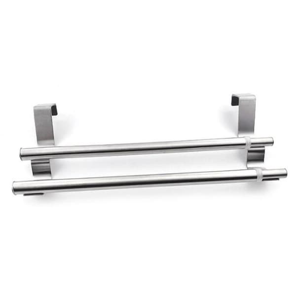 Versatile Over-the-Door Towel Bar for Kitchen and Bathroom, Extendable Towel Rack for Customized Storage, Polished Smooth Surface Adds an Elegant Touch
