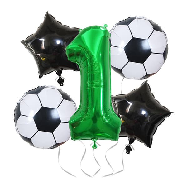 Fodbold Aluminiumfolieballon-Nummer 1