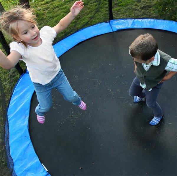 Trampoline Replacement Pad, Waterproof Trampoline Pad with Enhanced Cushioning and Durable Edge Protection, Designed for Round Frames