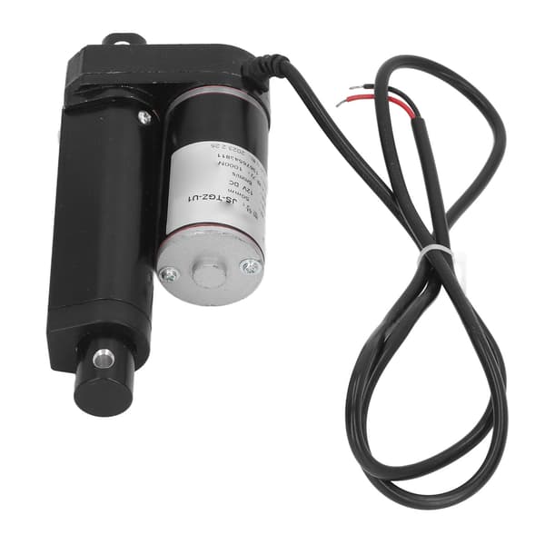 1000N 50mm Stroke 12VDC Small Electric Linear Actuator Metal Gear Motor Black