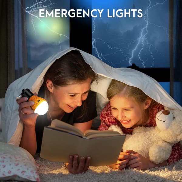 (3-pack) Camping Accessories, Camping Lights, Tent Lights, Emerge