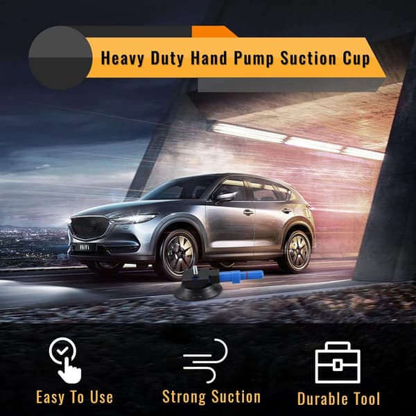 (3\") Paintless Dent Removal Tool, Hand Pump Suction Cup, 3\" Heavy Duty Dent Puller for Car Body Damage.