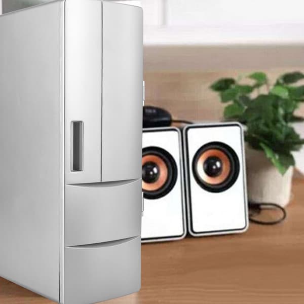 Portable USB Mini Fridge - Keep Your Drinks Cool or Warm On the Go
