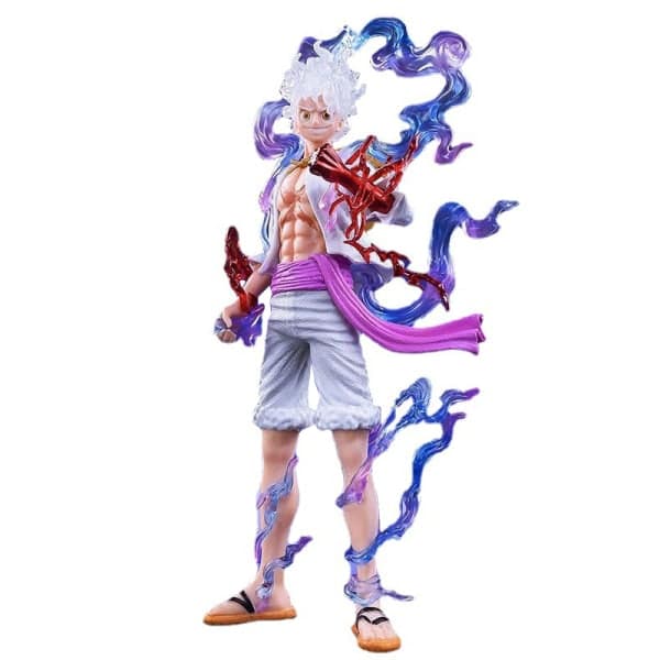 Anime One Piece Luffy Figur 21 cm Nika Solgud Actionfigurer One size One size