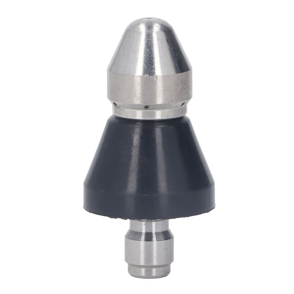 Høytrykkspyler Turbo Dyse 5000PSI Rustfritt Stål Kompakt Erstatning 1/4in NPT 6 Hull