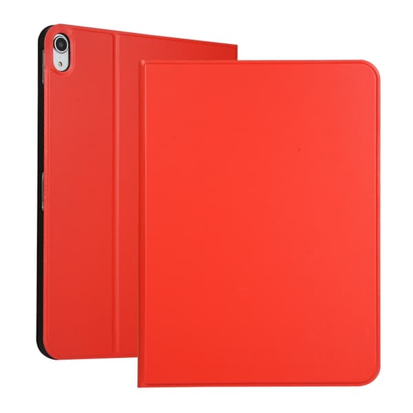 [LCS] iPad 11 11th Generation / 10.9 10th Generation 2022/2025 Case with Holder - Voltage Elastic Leather TPU Protective Case Red Röd