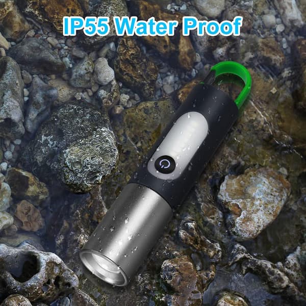 LED Rechargeable Tactical Laser Flashlight 80000 High Lumen, LED Flashlight Rechargeable Battery Powered, Brand New